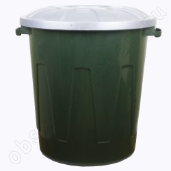Бак для мусора 38 л. пластик, многофункциональный, "Гроссо" цвет микс
